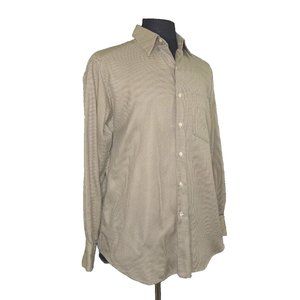 Barneys New York Tan Dress Shirt